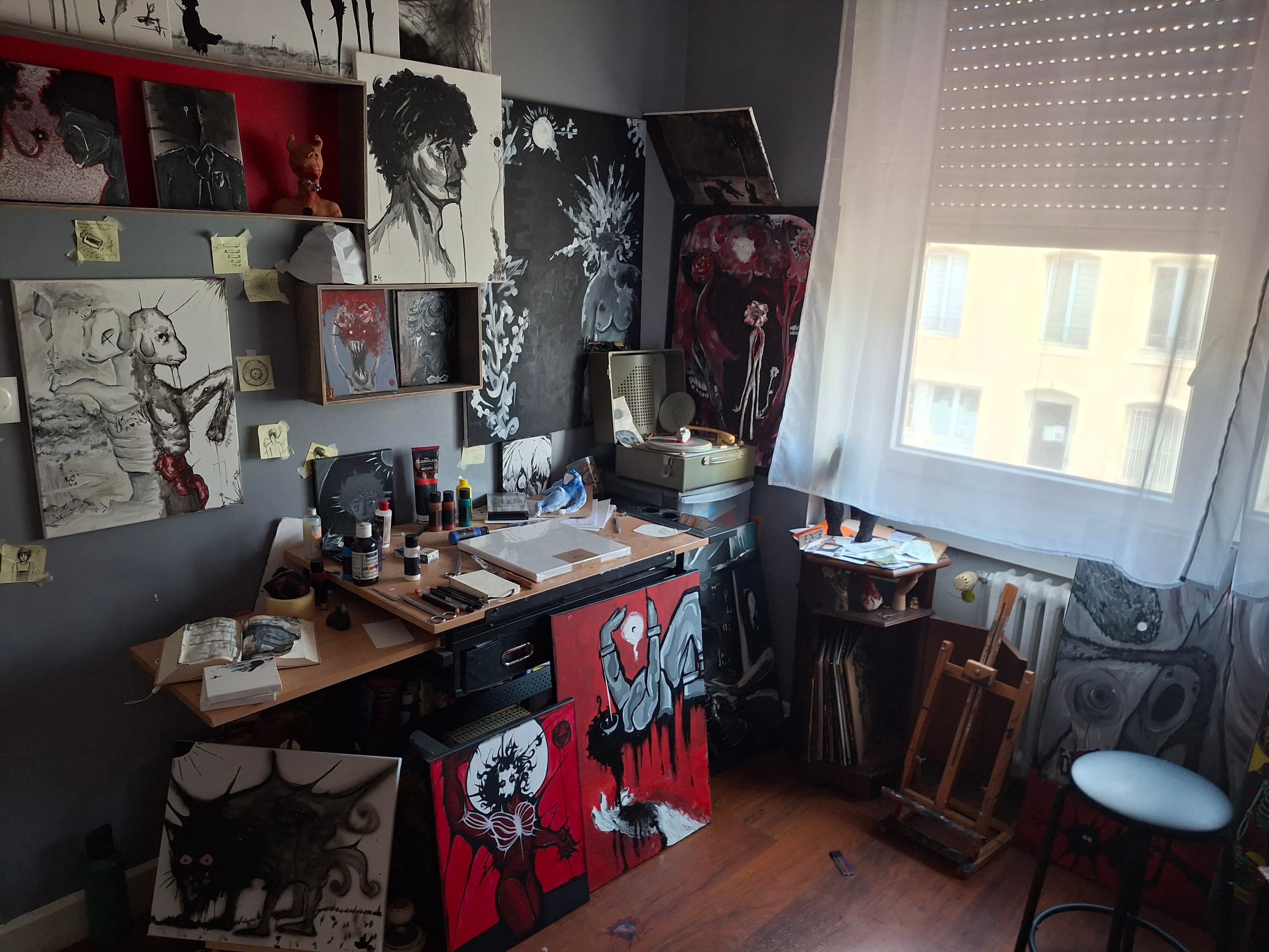 L'atelier de Léo-Paul Sorin — vue 2